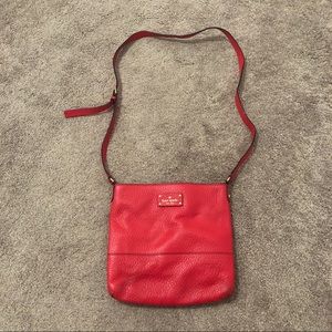 Kate Spade Red Crossbody Purse